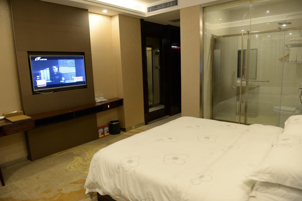 Tie Cheng Hotel Kanton Zimmer foto