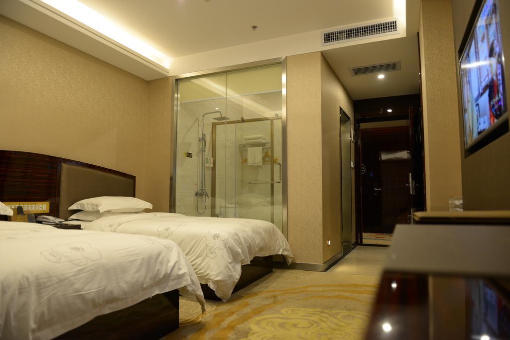 Tie Cheng Hotel Kanton Zimmer foto